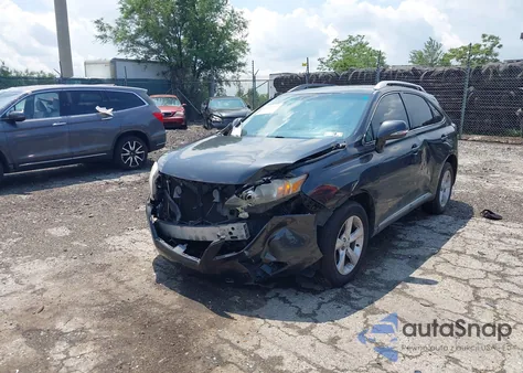 2011 Lexus Rx 350 from USA, damaged, VIN 2T2BK1BA1BC082081
